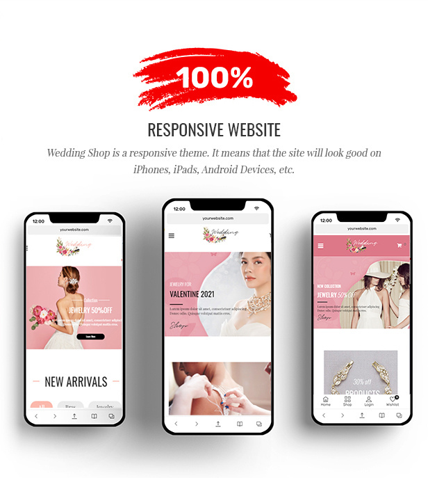Wedding Shop | Love Paradise WooCommerce WordPress Theme