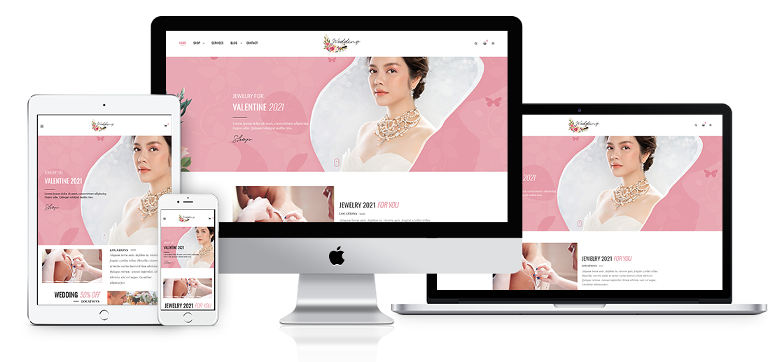 Wedding Shop | Love Paradise WooCommerce WordPress Theme